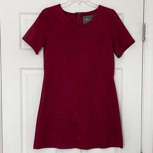 Velvet T-shirt Dress